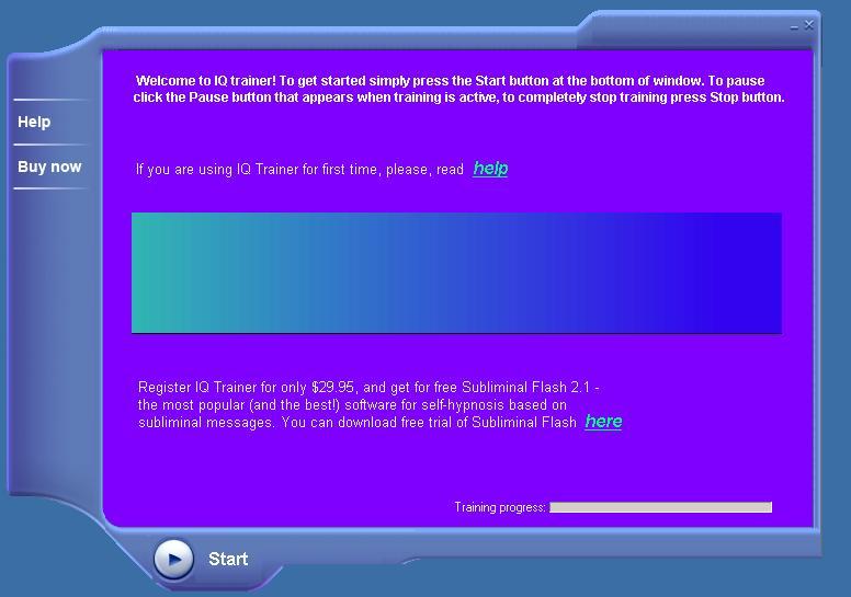 IQ Test Trainer Screenshot